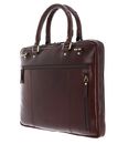 LEONHARD HEYDEN Cambridge Slim Zipped Briefcase 1 Compartment Red Brown LEONHARD HEYDEN Cambridge Slim Zipped Briefcase 1 Compartment Red Brown