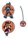 DerDieDas ErgoFlex Tiny Schulranzenset 5-teilig Ninja Fighter