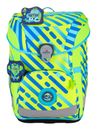 DerDieDas ErgoFlex Easy Exklusiv Neon Schulranzenset 5-teilig Monster