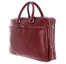 LEONHARD HEYDEN Cambridge Zipped Briefcase 2 Compartments L Red