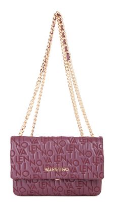 VALENTINO Dram Flap Bag Vino