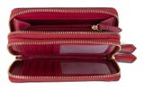 VALENTINO Posillipo Zip Around Wallet Rosso Scuro VALENTINO Posillipo Zip Around Wallet Rosso Scuro