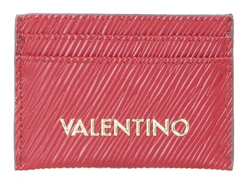 VALENTINO Posillipo Credit Card Case Rosso Scuro