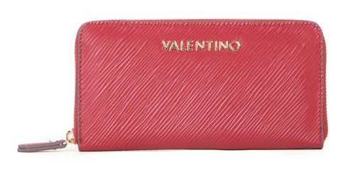 VALENTINO Posillipo Zip Around Wallet Rosso Scuro