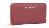 VALENTINO Stereo Re Zip Around Wallet Rosso Scuro VALENTINO Stereo Re Zip Around Wallet Rosso Scuro