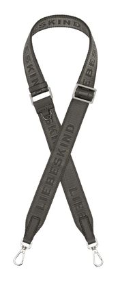 LIEBESKIND BERLIN Small Accessoires Webbing Shoulder Strap Dark Grigio