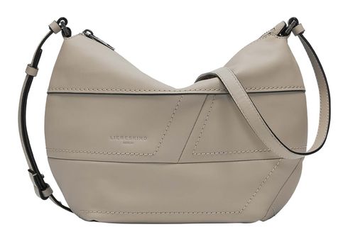 LIEBESKIND BERLIN Edda Calf Optic Hobo Bag Stone