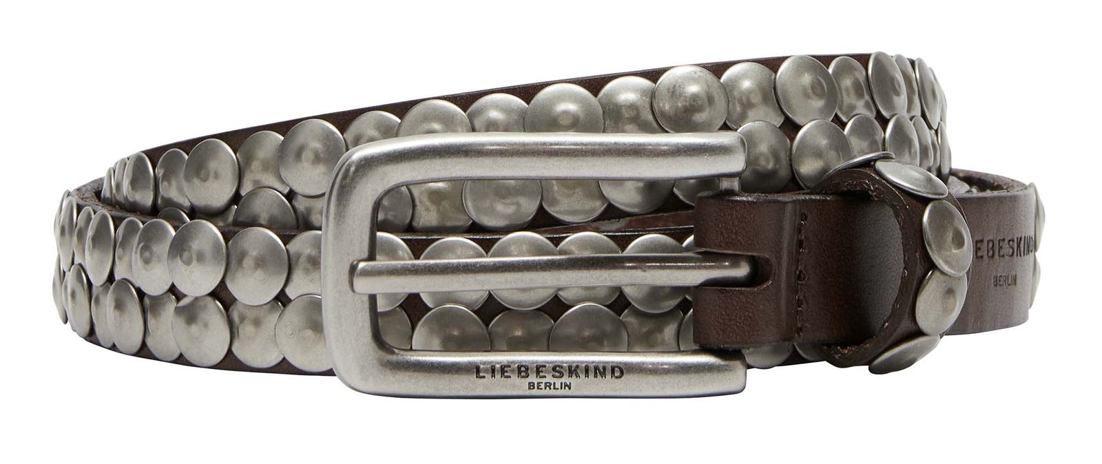 LIEBESKIND BERLIN Leather Belt W95 Cognac