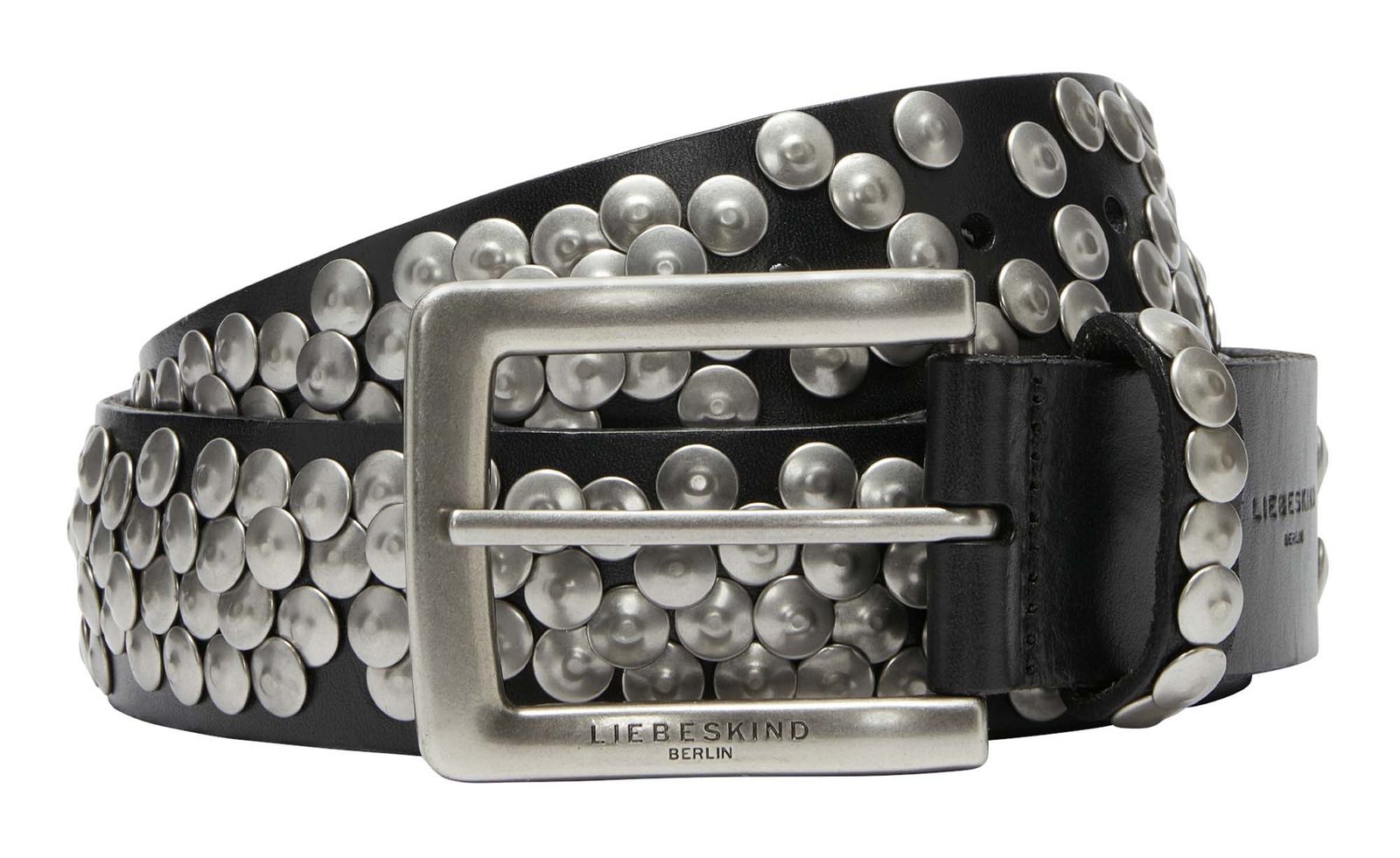 LIEBESKIND BERLIN Leather Belt W105 Black