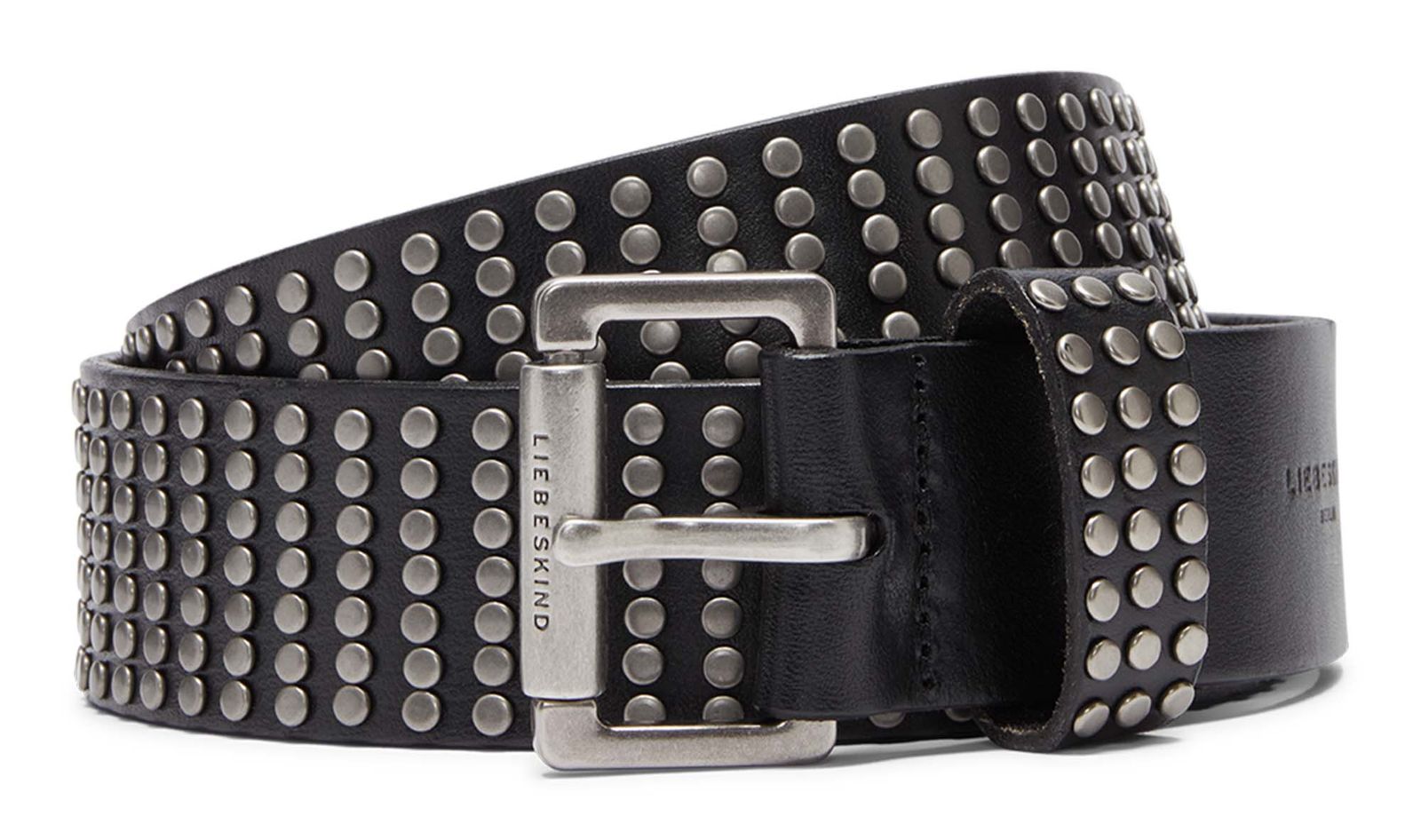 LIEBESKIND BERLIN Leather Belt W85 Black