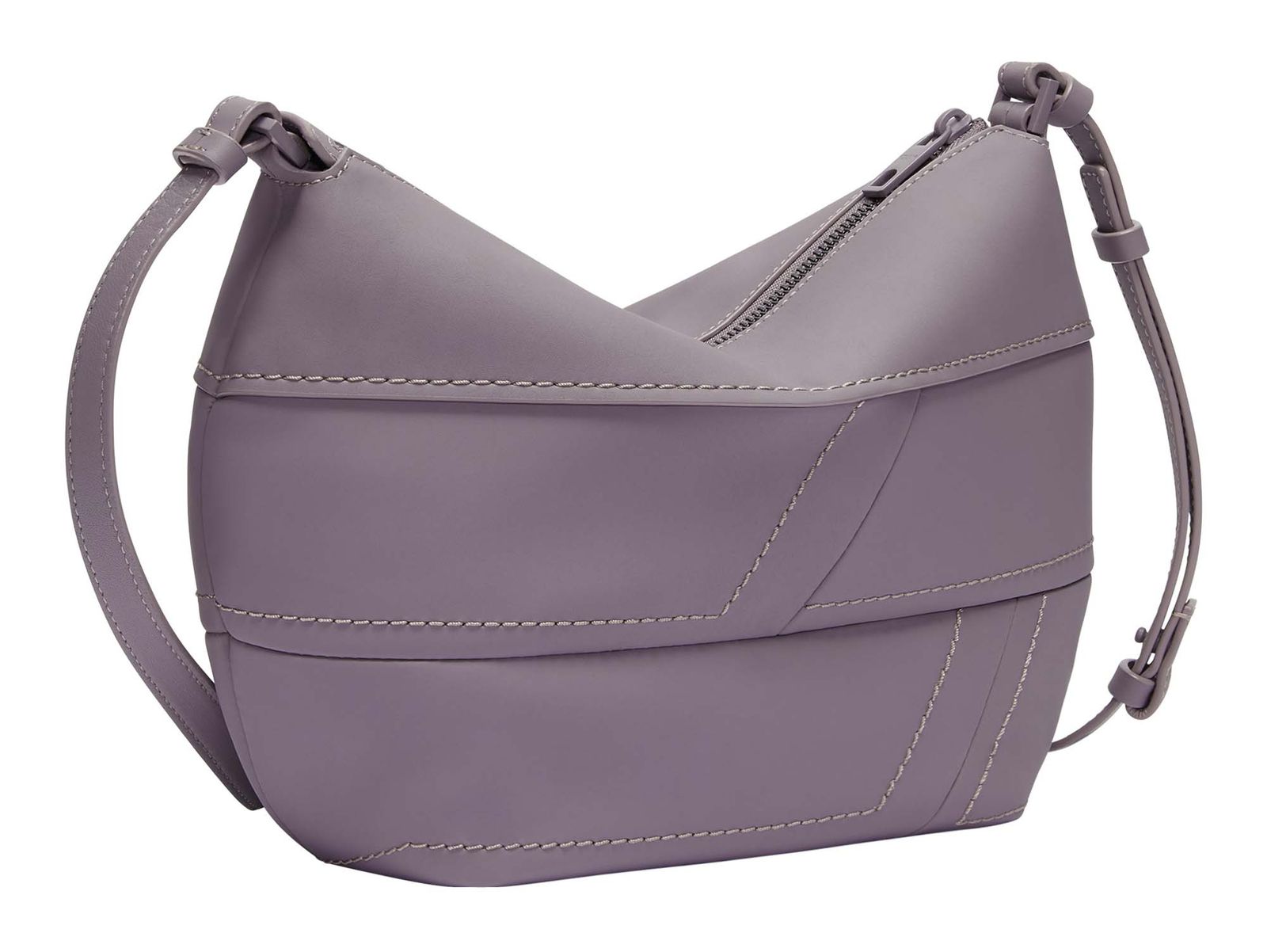LIEBESKIND Berlino Borsa Gigi Edda In Pelle Calf Optic - Borse Donna In Pelle Pregiata Colore Pietra E Artico