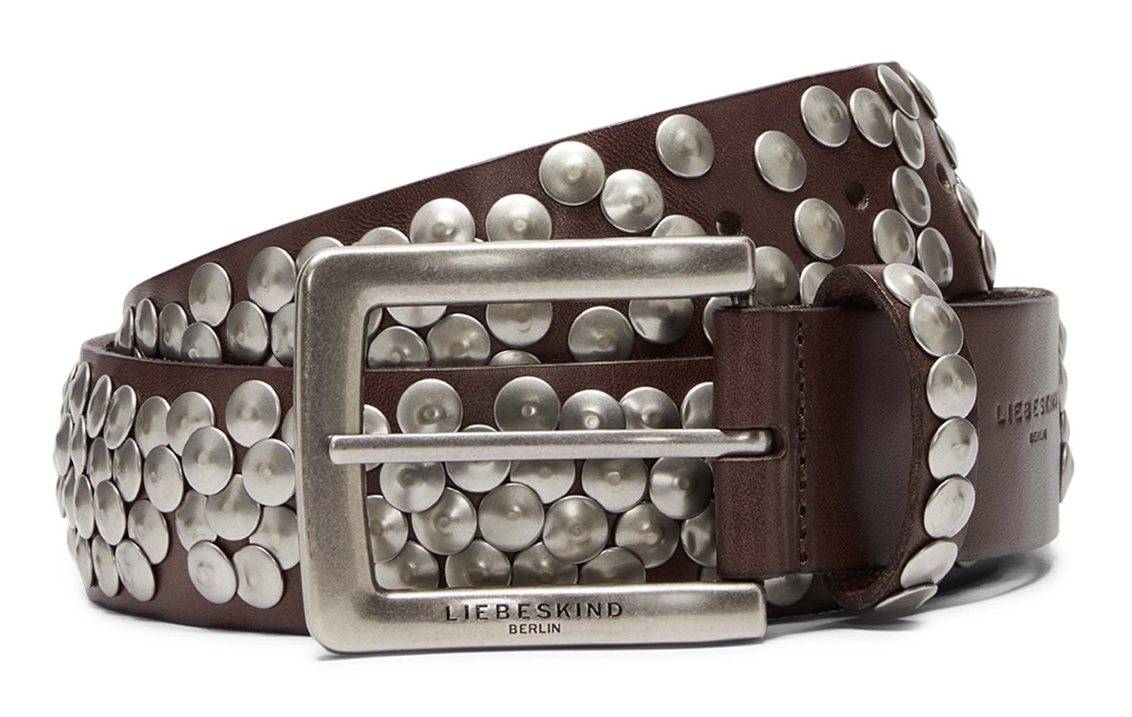 LIEBESKIND BERLIN Leather Belt W85 Cognac