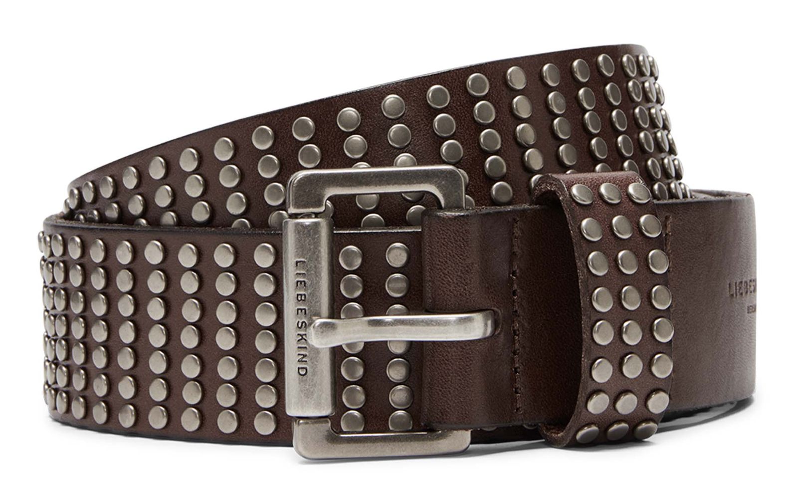 LIEBESKIND BERLIN Leather Belt W105 Cognac