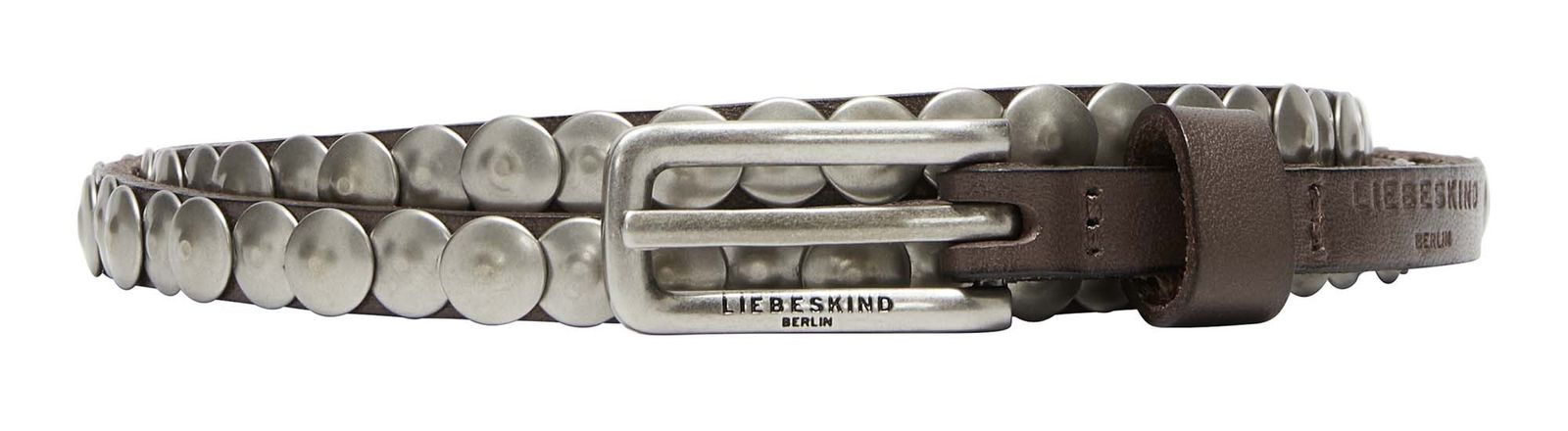 LIEBESKIND BERLIN Leather Belt W85 Stone