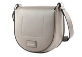 KARL LAGERFELD K / Circle Perforated Crossbody Bag Ash Grey