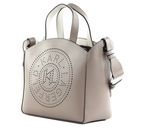 KARL LAGERFELD Essentials Tote Bag Perforated S / M Ash Grey KARL LAGERFELD Essentials Tote Bag Perforated S / M Ash Grey