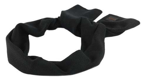 BOSS Foxon Knitted Scarf Black