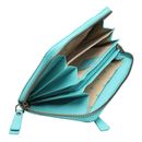 Esquire Peru Zip Around Wallet Turquoise Esquire Peru Zip Around Wallet Turquoise