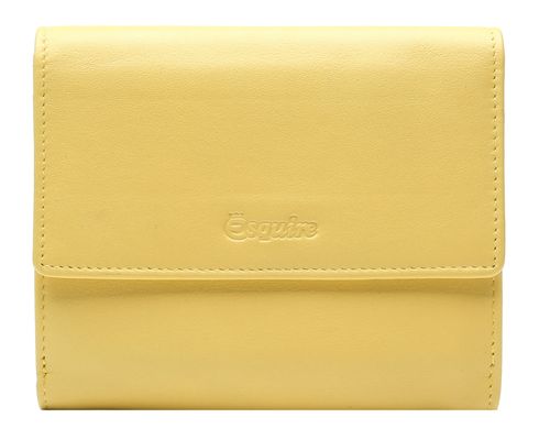 Esquire Viktoria Wallet With Flap Yellow