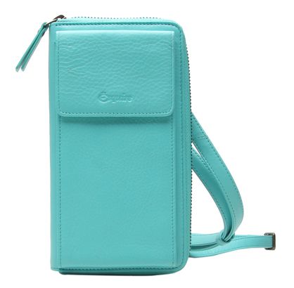 Esquire Peru Phone Wallet Bag Turquoise