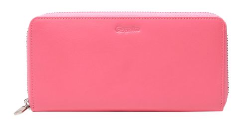 Esquire Viktoria Zip Around Wallet Salmon