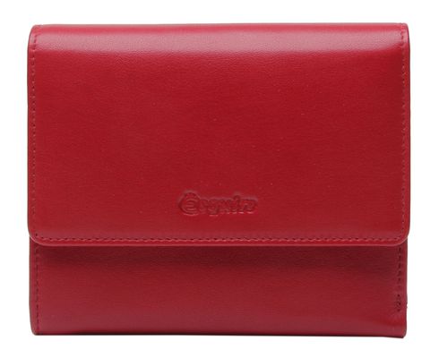 Esquire Viktoria Flap Wallet Red