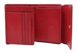 Esquire Viktoria Flap Wallet Red