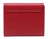 Esquire Viktoria Flap Wallet Red