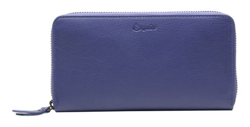 Esquire Peru Zip Around Wallet Night Blue