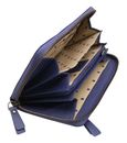 Esquire Peru Zip Around Wallet Night Blue Esquire Peru Zip Around Wallet Night Blue