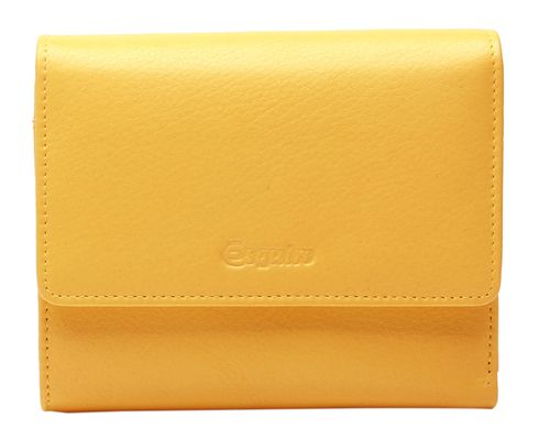 Esquire Viktoria Flap Wallet Yellow