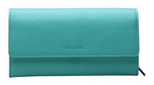 Esquire Peru Ladies Purse Turquoise