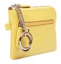 Esquire Viktoria Key Case with Zip Yellow Esquire Viktoria Key Case with Zip Yellow