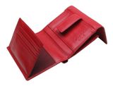 Esquire Viktoria Wallet With Flap Red