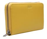 Esquire Viktoria Zip Around Wallet Yellow