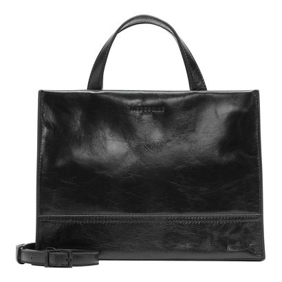 LIEBESKIND BERLIN Lou 2 Satchel Bag Black