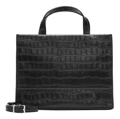 LIEBESKIND BERLIN Lou 2 Satchel Bag Black