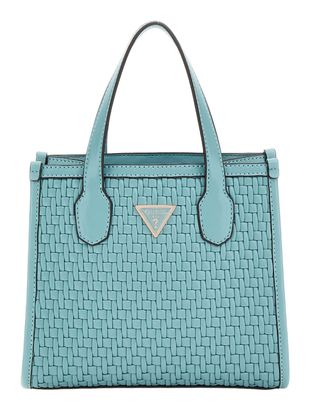 GUESS Silvana 2 Compartment Mini Tote XS Teal