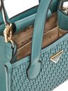 GUESS Silvana 2 Compartment Mini Tote XS Teal GUESS Silvana 2 Compartment Mini Tote XS Teal