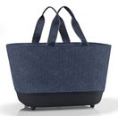 reisenthel Shoppingbasket Herringbone Dark Blue reisenthel Shoppingbasket Herringbone Dark Blue