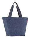 reisenthel Shopper M Herringbone Dark Blue reisenthel Shopper M Herringbone Dark Blue