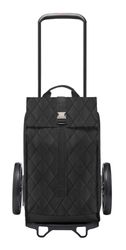 Reisenthel Carrycruiser Shopping Trolley – Foldable Rolling Bag With Removable Bag, Black
