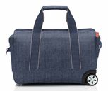 reisenthel Allrounder Trolley M Herringbone Dark Blue
