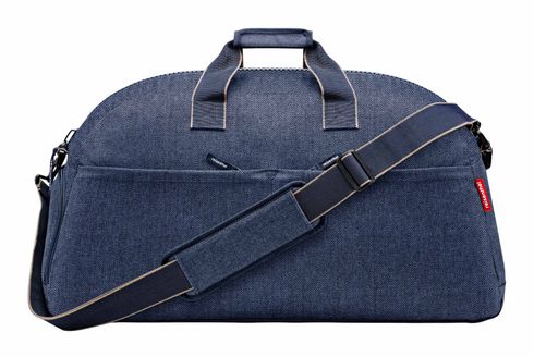 reisenthel Overnighter Weekender M Herringbone Dark Blue
