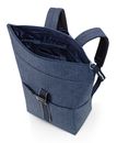 reisenthel Rolltop Backpack Herringbone Dark Blue reisenthel Rolltop Backpack Herringbone Dark Blue