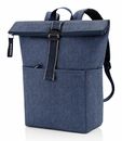 reisenthel Rolltop Backpack Herringbone Dark Blue reisenthel Rolltop Backpack Herringbone Dark Blue