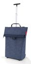 reisenthel Trolley M Herringbone Dark Blue reisenthel Trolley M Herringbone Dark Blue