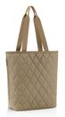 reisenthel Classic Shopper M Rhombus Olive reisenthel Classic Shopper M Rhombus Olive