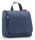 reisenthel Toiletbag L Herringbone Dark Blue reisenthel Toiletbag L Herringbone Dark Blue