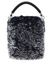 FURLA Mionido Bucket Bag S Dark Silver